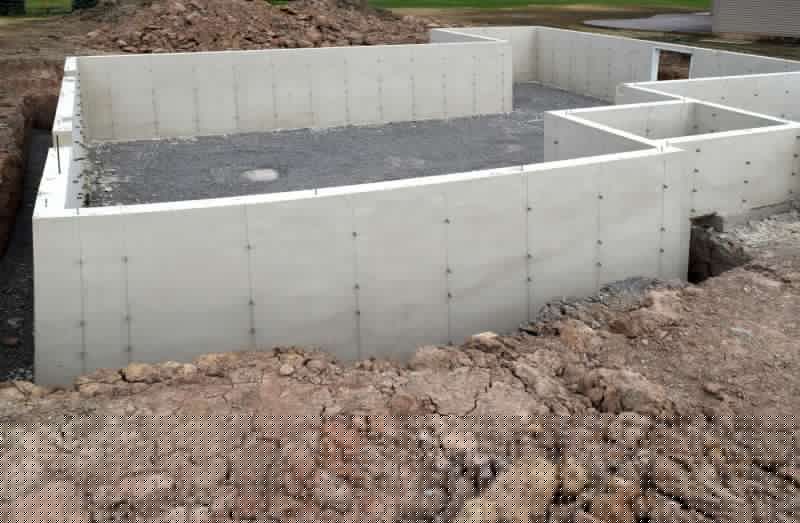 Cement Foundation Pouring