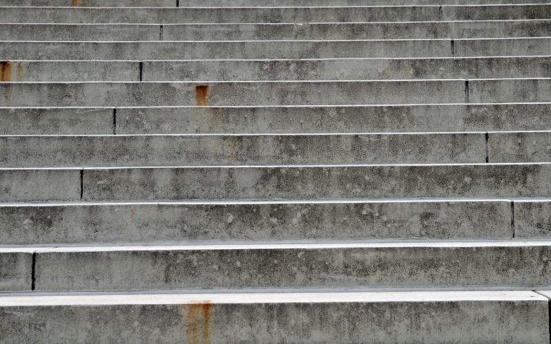 Cement Staircase Installation