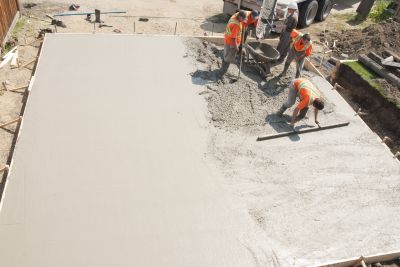 Pouring and Finishing Concrete