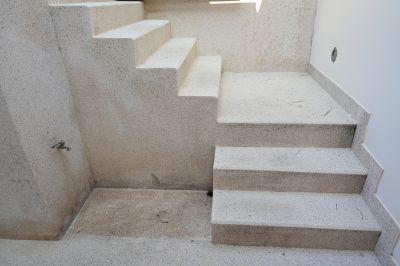 Patio Steps Installation detail